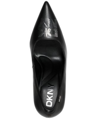 Women's Cinthia Sequin Logo Heel Pumps