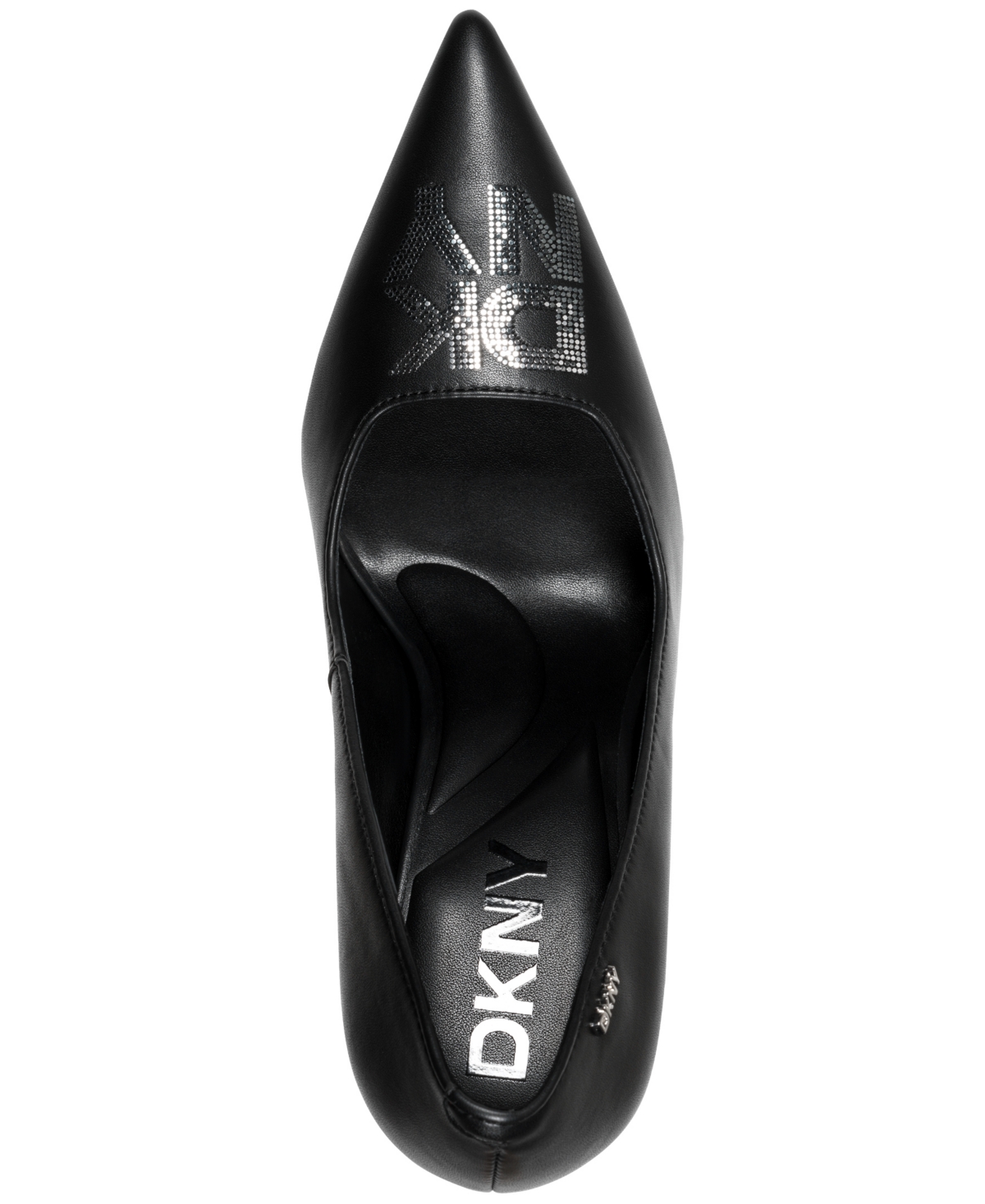 Dkny Women's Cinthia Sequin Logo Heel Pumps In Black