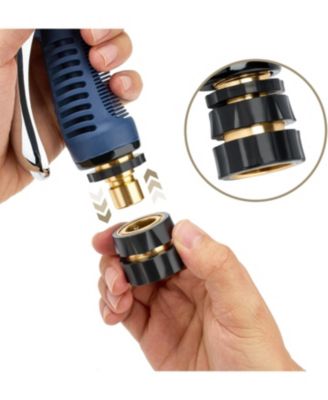 Garden Hose Quick Connector Fitting Male and Female 2 Pack