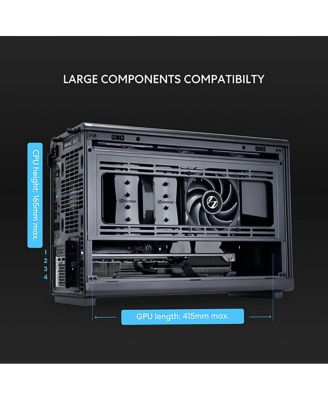 Lian-LI CS A3-mATX-WD Black Mini tower MicroATX Chassis Retail
