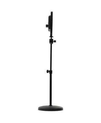 Homestream Video Kit #4 with 2x Desktop Lights, Pull-Up Green Screen & Podcast Microphone