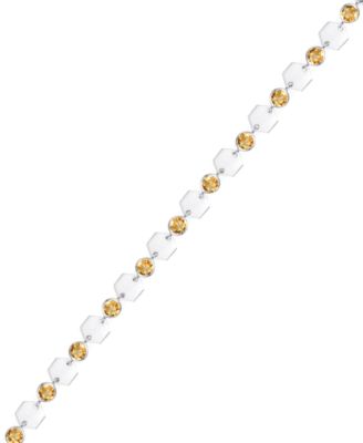 Citrine Luna Bracelet (2 ct. t.w.) in Sterling Silver