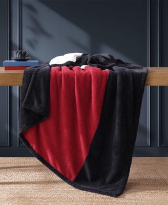 Iconic Flag Sherpa Throw, 70" x 50"