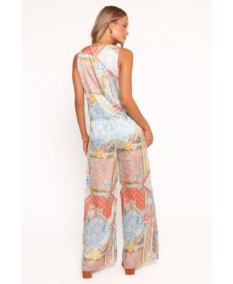 Women's Charly Wide Leg Pant - Bel Air Rose