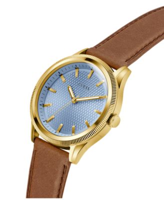 Men's Gold-Tone Analog Watch, 44mm