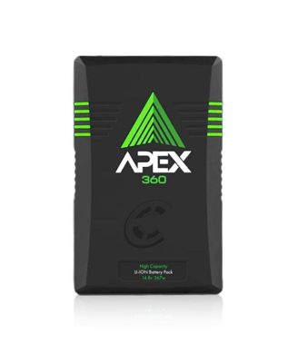 Apex 360 14.8V 367Wh Lithium-Ion Battery, V-Mount