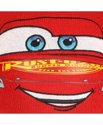 Men's Lightning Mcqueen Face Cuff Beanie