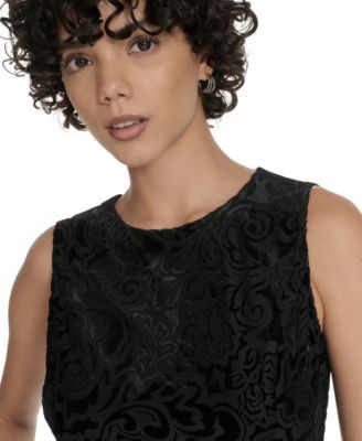 Women's Burnout Sleeveless Jumpsuit