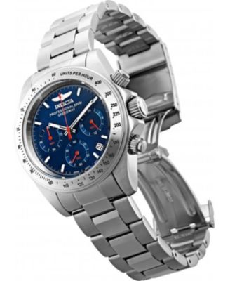 Men's 27770 Speedway Quartz Chronograph Navy Blue Dial Watch