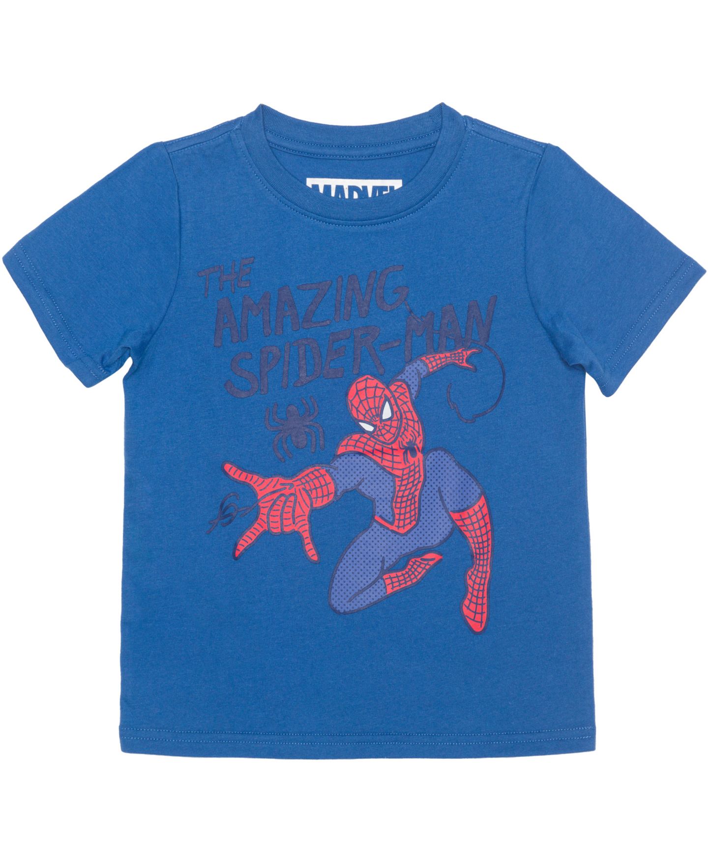 Комплекты Spider-Man Printed T-Shirt, Short-Sleeve T-Shirt and Joggers, 3-Piece Set для мальчиков-малышей, цвет: Красный / Синий — фото 8