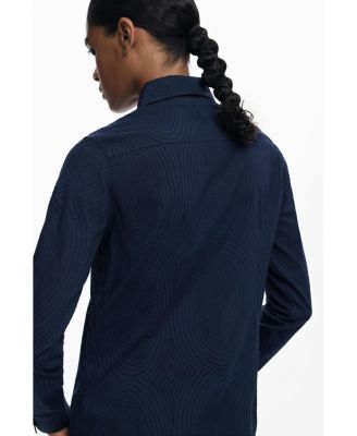 Women's Textured plain shirt