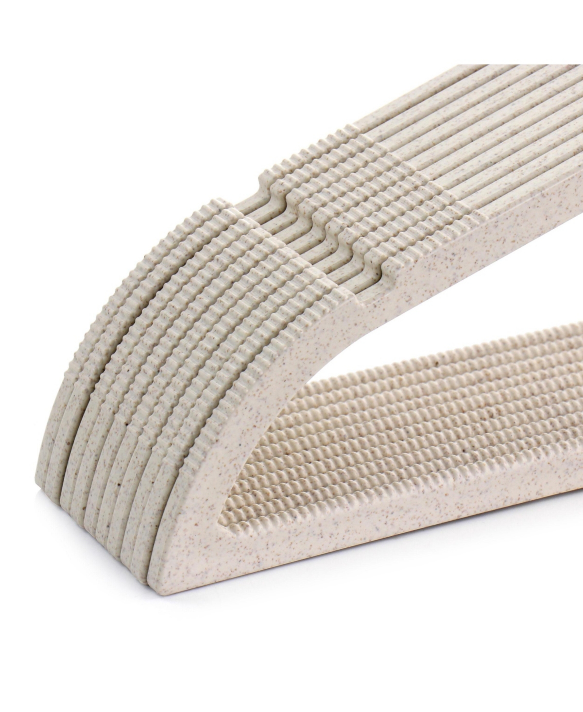 Elama Home 20 Piece Coat Hangers in Wheat