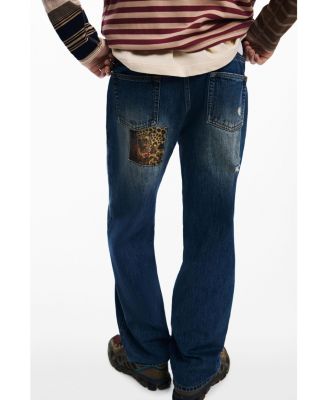 Men's Patch denim trousers