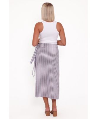 Women's Jacey Wrap Midi Skirt