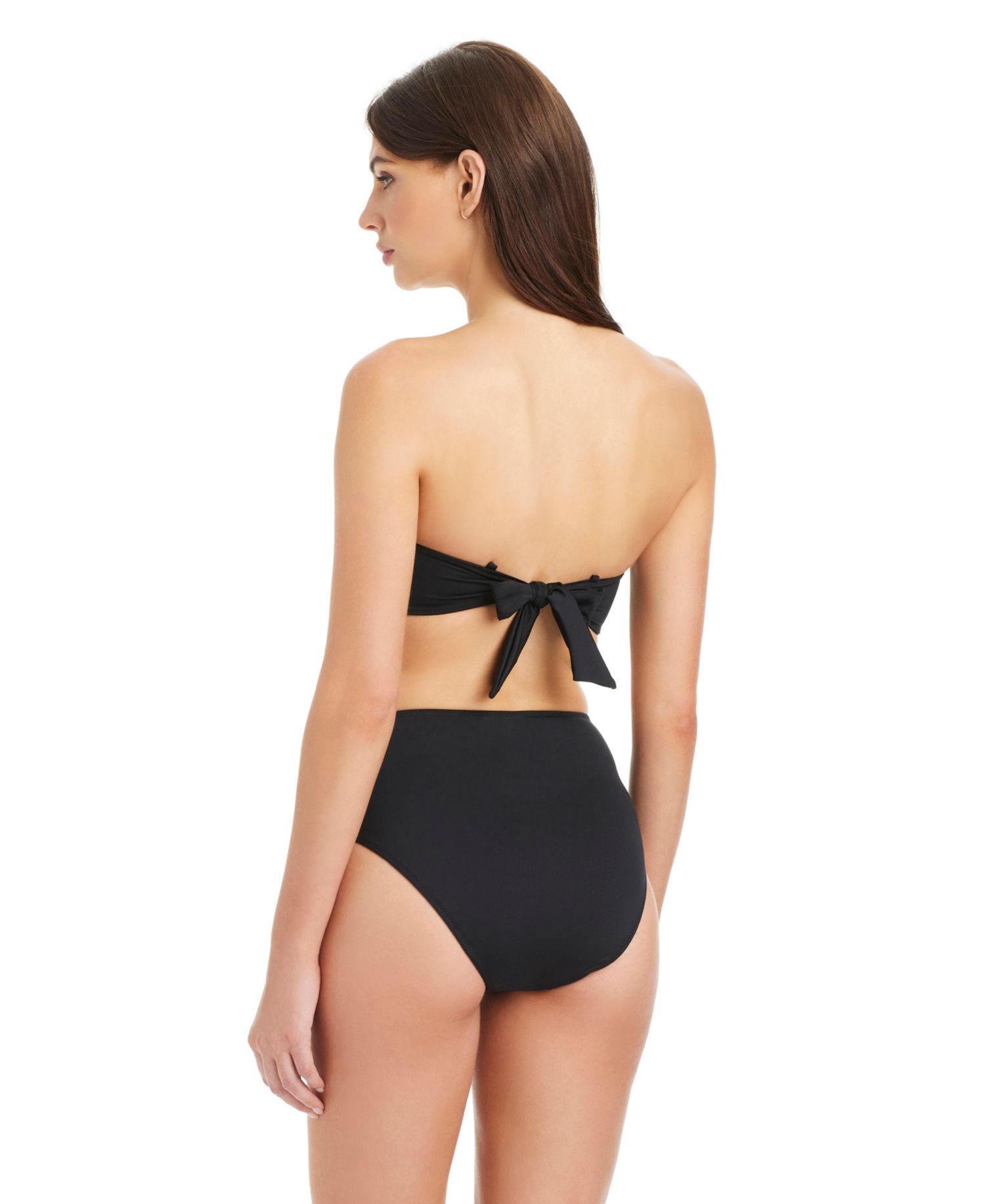 Women's Midnight Breeze High-Rise Embroidered Swim Briefs