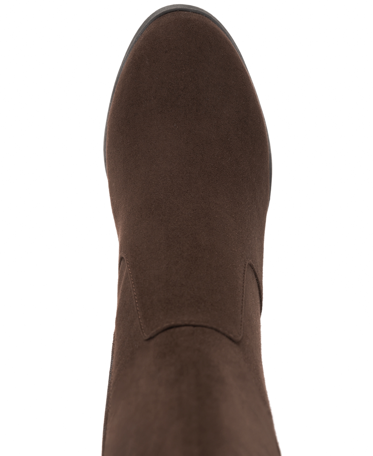 Style & Co Women's Addyy Knee High Wide Calf Dress Boots, Created For Macy's In Brown