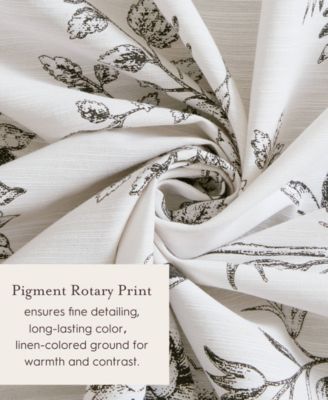 Branch Toile Vintage Floral Shower Curtain, 72" x 84"