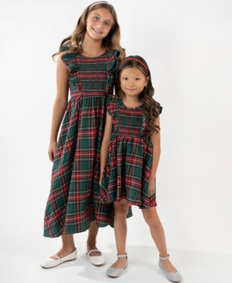 Girls' 2T-6X Sleeveless Smocked Dress