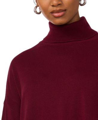 Women's Mock Neck Slip Sweater Dress