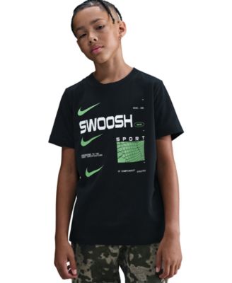 Nike - Big Kids Swoosh Printed T-Shirt