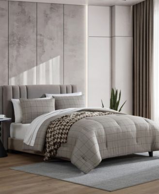 Holden Grid 8-Pc. Comforter Set, Queen