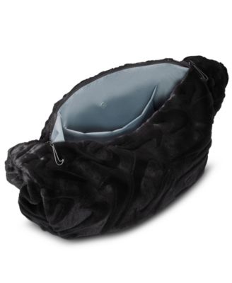 Sportswear Faux Fur Slouchy Bag