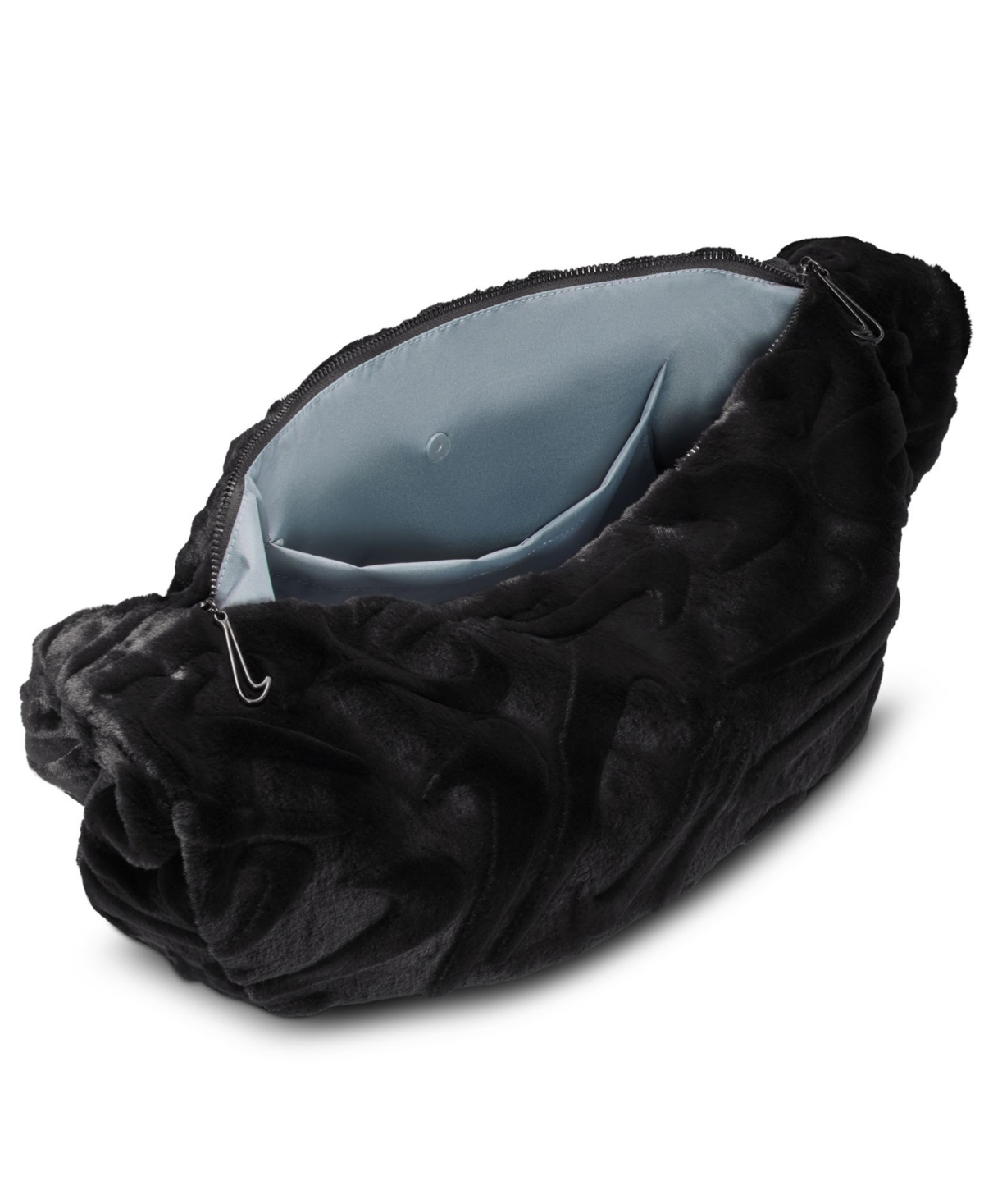 Nike Men's Sportswear Faux Fur Slouchy Bag