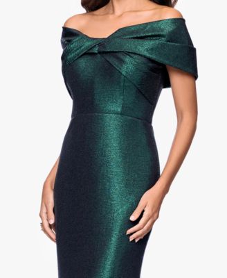 Women's Long Off-The-Shoulder Gown