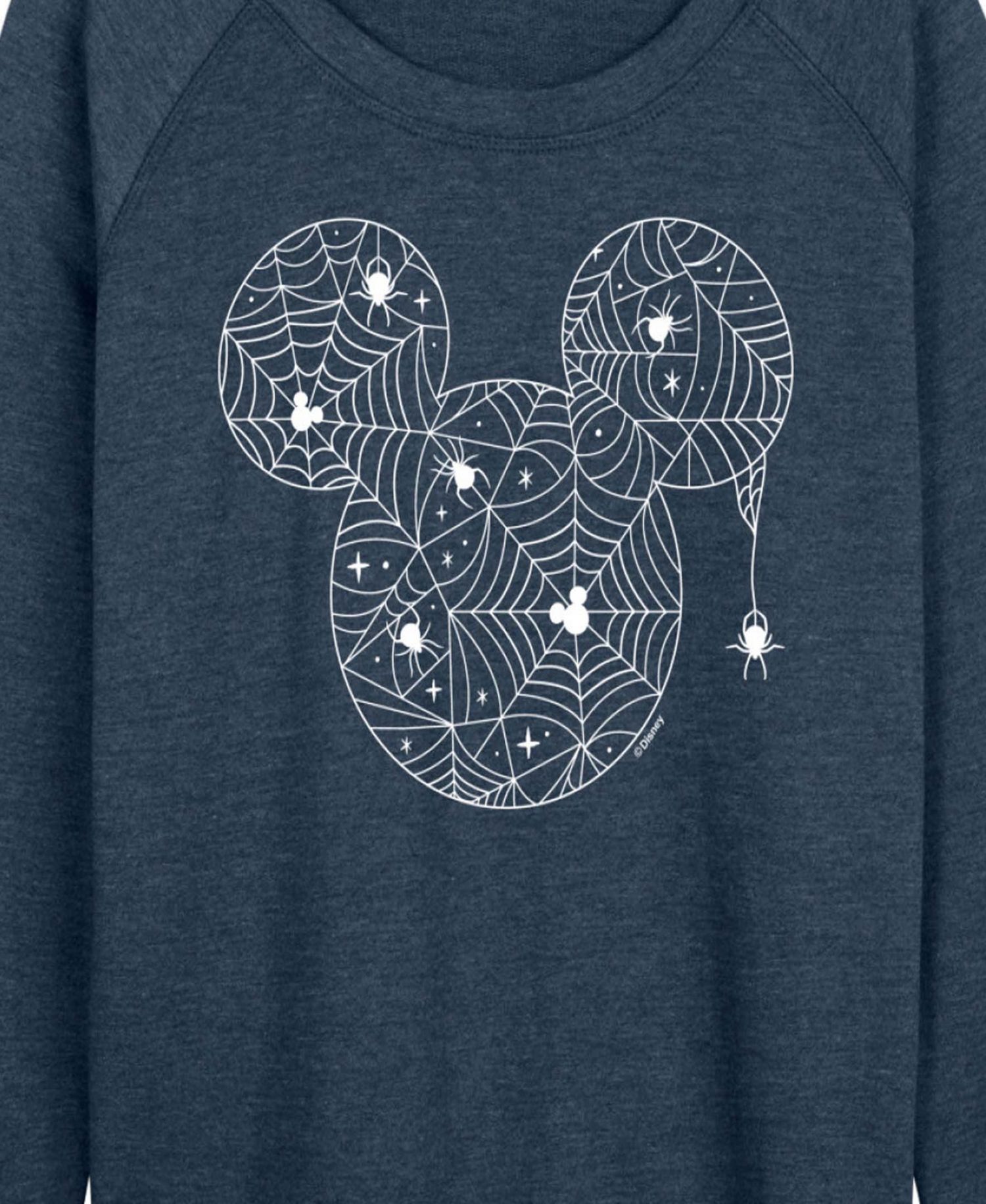 Trendy Mickey Spiderweb Plus Size Graphic T-shirt