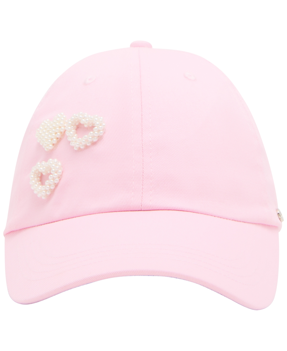 Steve Madden Imitation Pearls and Lover Girls Baseball Cap