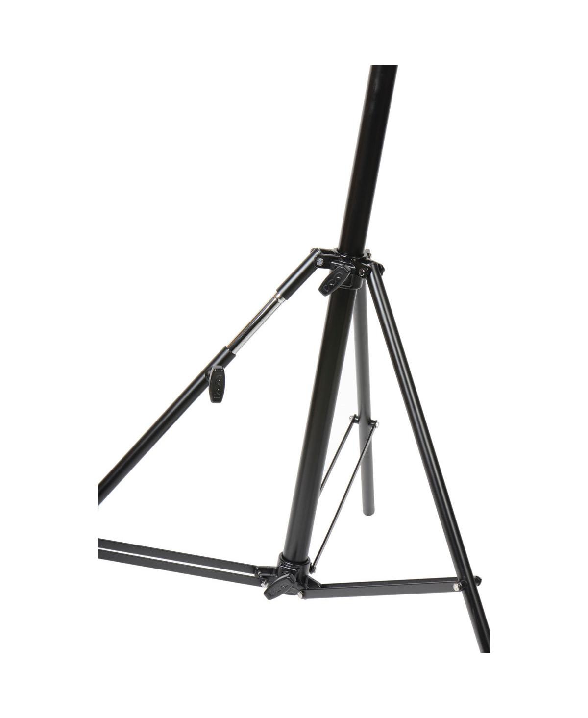 Matthews 4-Section Aluminum Combo Stand, 25lbs Capacity, 124" Maximum Height, 48" Minimum Height, Black