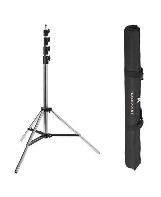 B20 250W Off Camera Flash Head, Bundle with Extra Li-Ion Battery, 9.5' Air-Cushioned Light Stand