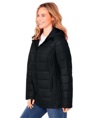 Plus Size Within Packable Puffer Coats