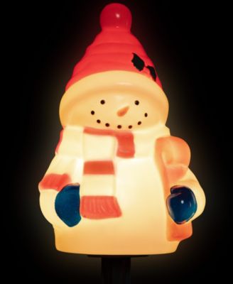 16" Jolly Snowmen Christmas Pathway Markers, Set of 4