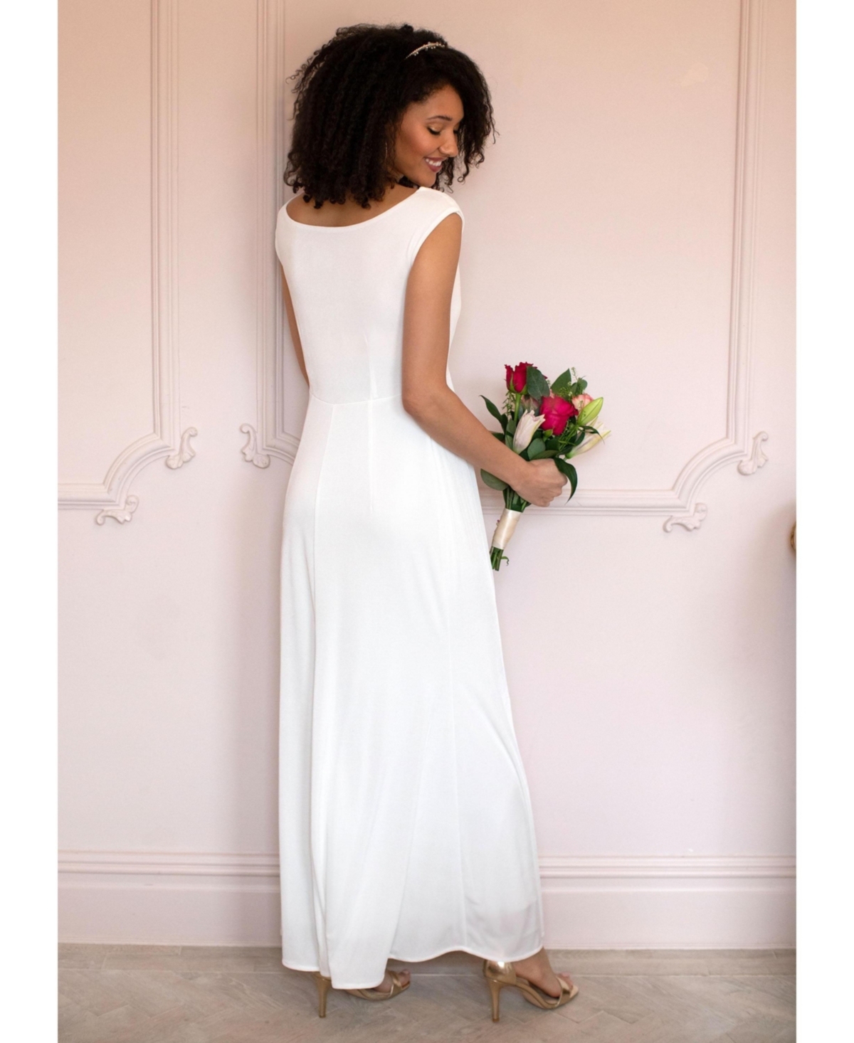 Alie Street London Women's Cruise Cowl Neck Maxi Dress