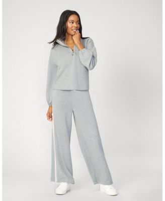Half Zip Pullover & Wide Leg Pant
