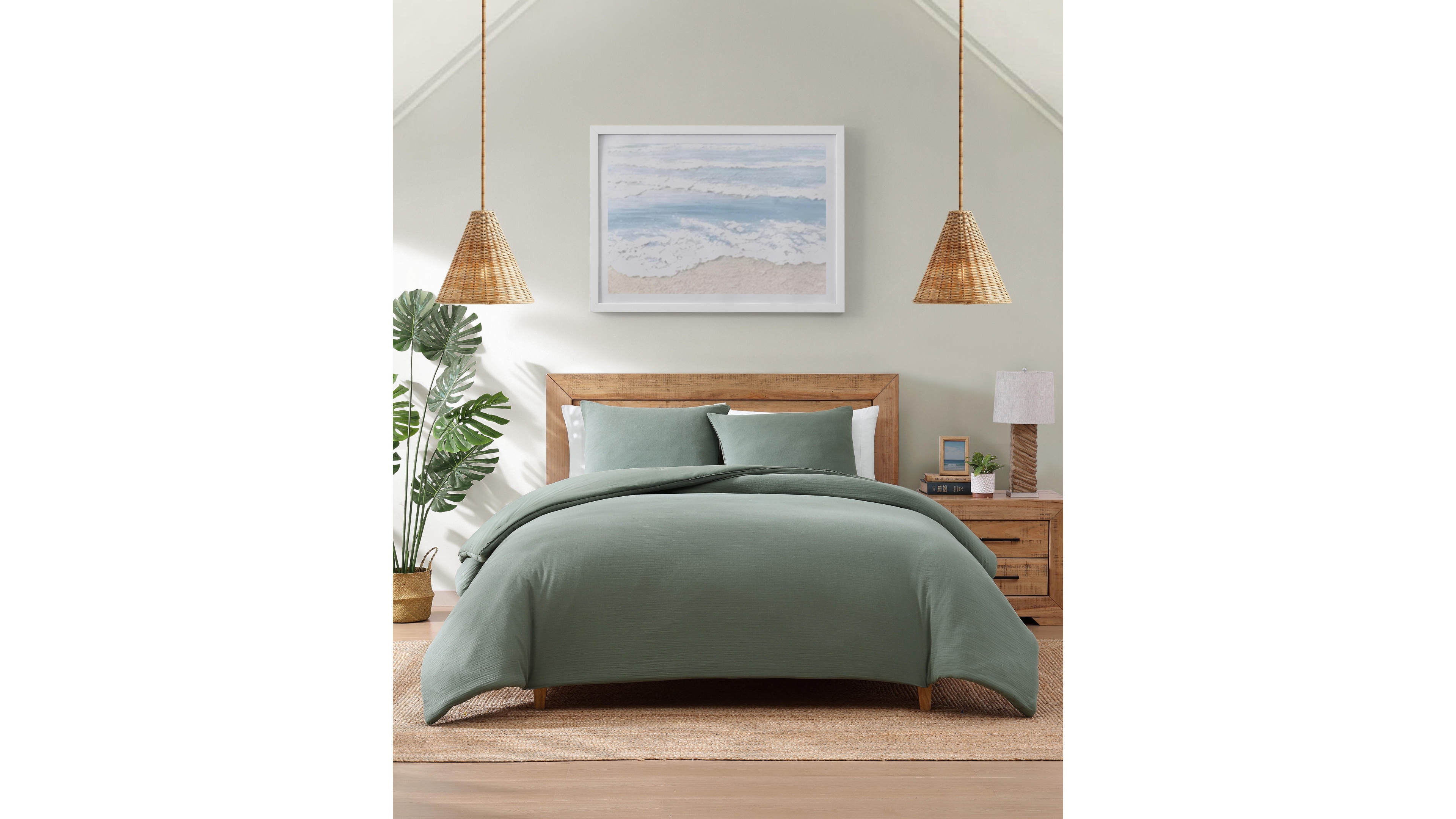 Tommy Bahama Paradisio Gauze Yarn Dyed 3-Pc. Comforter Set, King