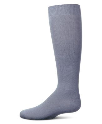 MeMoi Little Girls Kids Basic Soft Rayon Knee High Socks - Smoky blue 14$