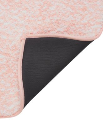 Heathered Memory Foam Bath Rug, 17" x 24"