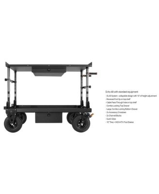 Echo 48 Work Station with Extra Large Bottom Drawer, 1000lbs Capacity