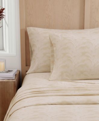 Tommy Bahama All Over Palms 300-Thread Count Cotton 4-Pc. Sheet Set, King