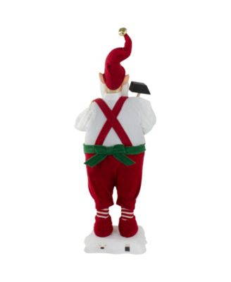 24" Santa's Workshop Elf Animated Standing Christmas Figure