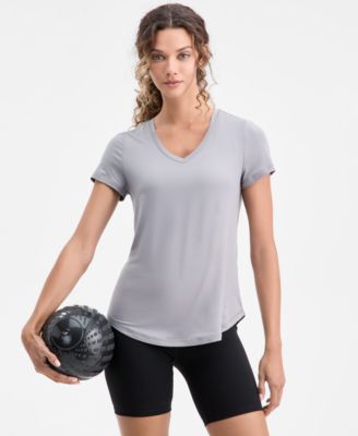 Women's V-Neck Performance T-Shirt, Created for Macy's