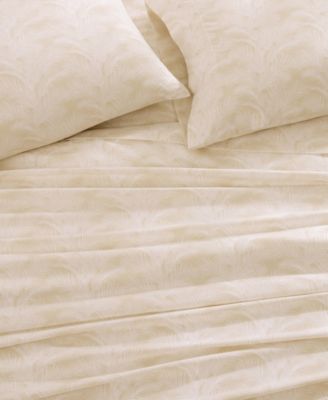Tommy Bahama All Over Palms 300-Thread Count Cotton 4-Pc. Sheet Set, Queen