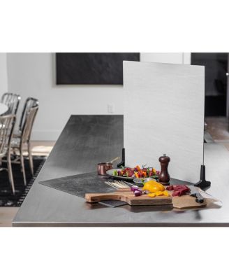 Duo Board - 24x24" Double Sided Surface Board, Linen White/Linen Cream