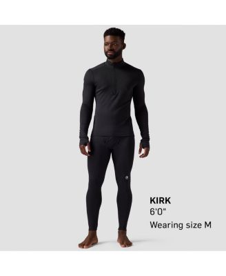 Men's Pines Microgrid Ultra-Lt Baselayer Bottom Lightweight Long Underwear Bottoms