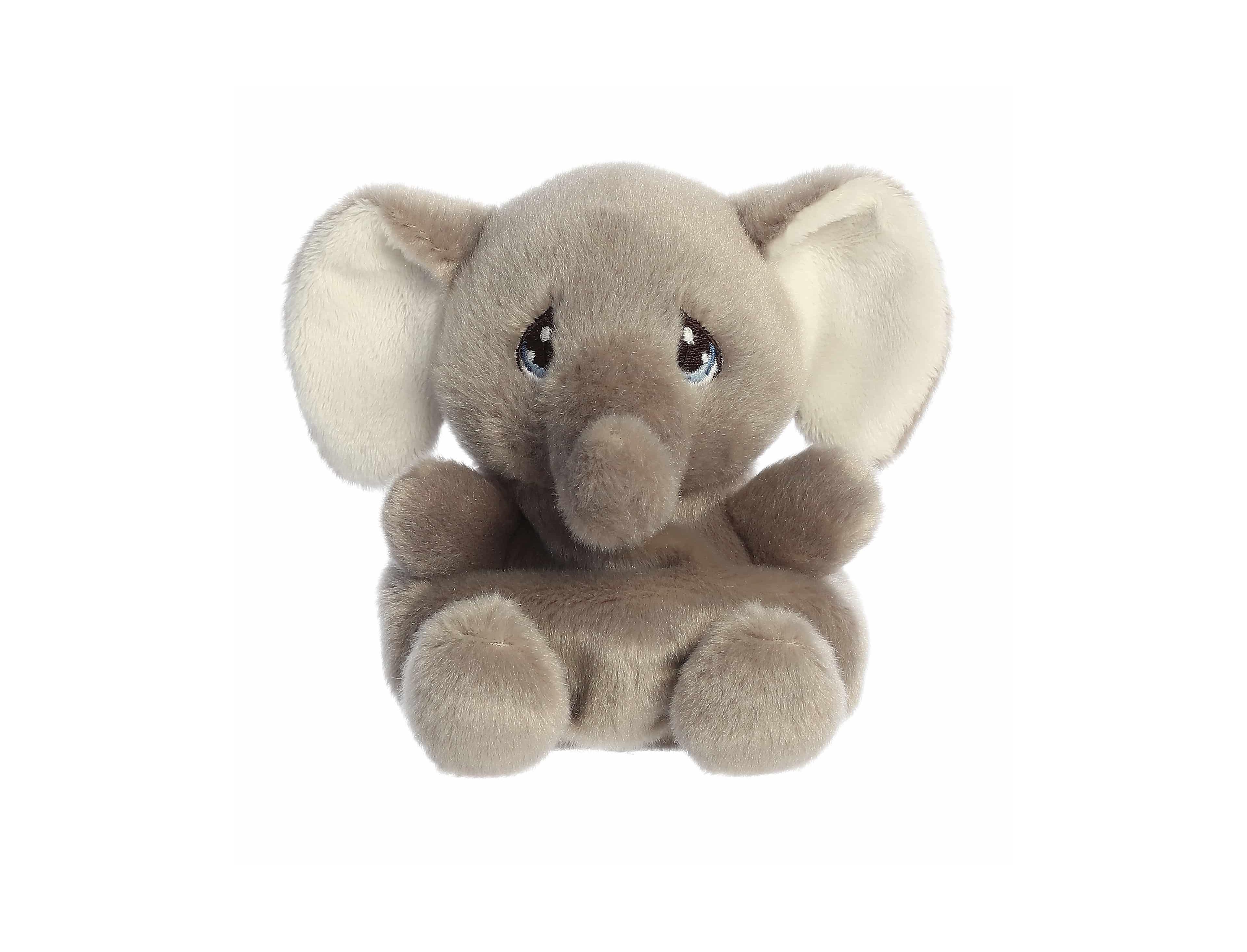 Aurora Mini Tuk Elephant Palm Pals Precious Moments Adorable Plush Toy Gray 5"