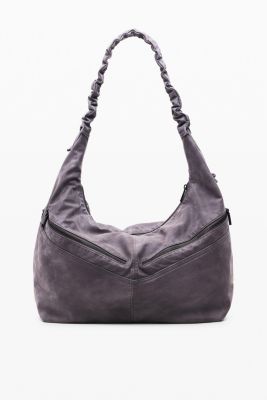 Women's Medium bag with leather effect