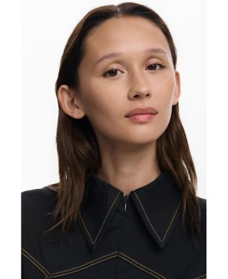 Women's Shirt dress with zipper