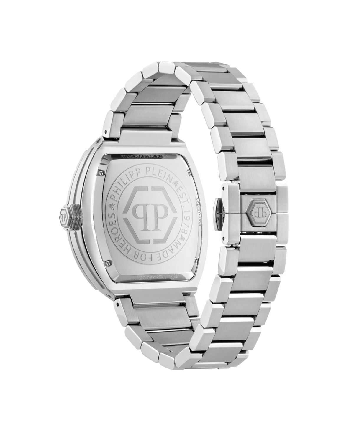 Philipp Plein Men's Silver Stainless Steel Watch